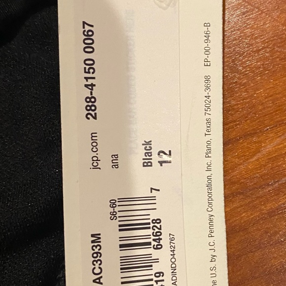 A.N.A black swim bottom - Picture 2 of 3